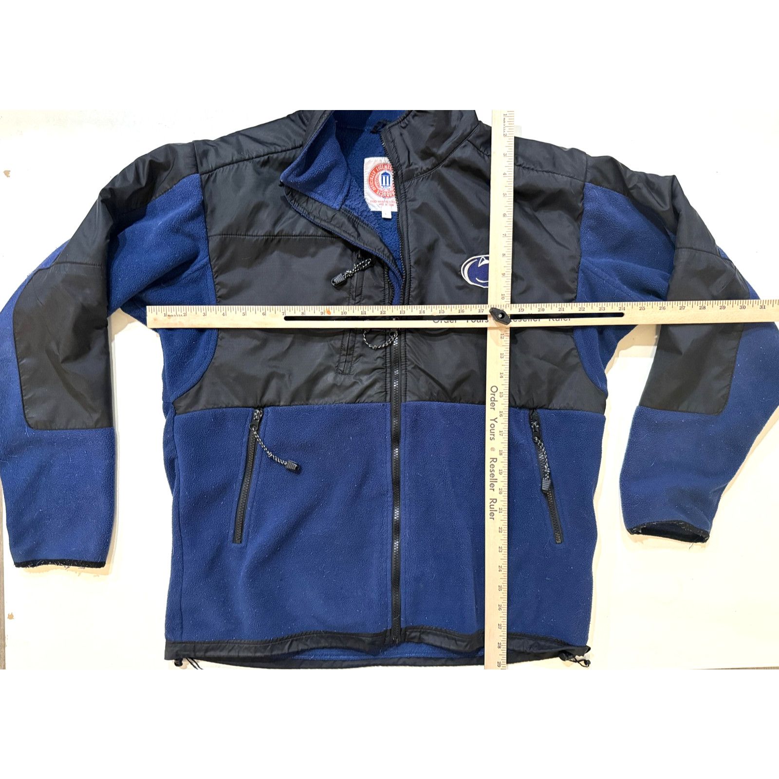 & Other Stories Vintage 90s Penn State Fleece Jacket Mens Large Football Size US L / EU 52-54 / 3 - 5 Thumbnail