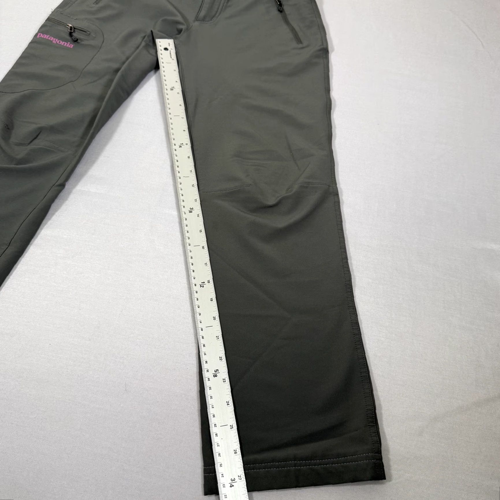Patagonia Patagonia Pants Womens 4 Gray Cargo Lightweight Outdoor Hike Climb Size 27" / US 4 / IT 40 - 4 Thumbnail