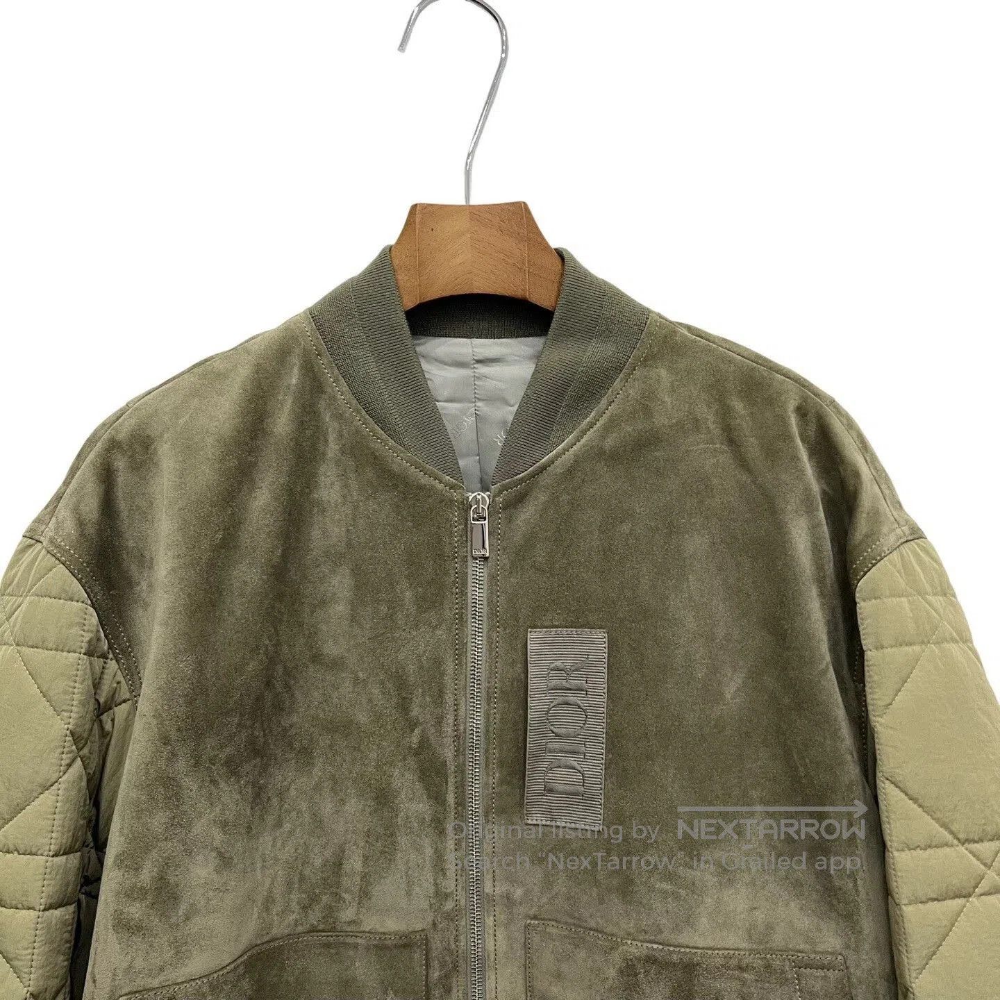 Dior dior suede patchwork logo bomber jacket. Size US L / EU 52-54 / 3 - 3 Thumbnail