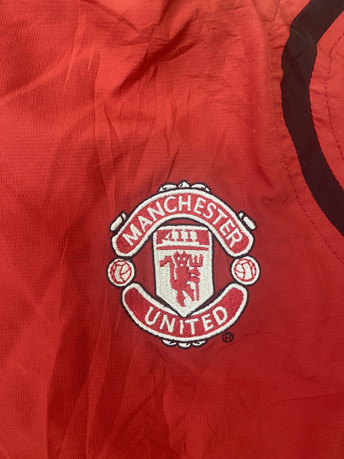Nike Vtg Nike x Manchester United Red Warriors Jacket Size US L / EU 52-54 / 3 - 6 Thumbnail