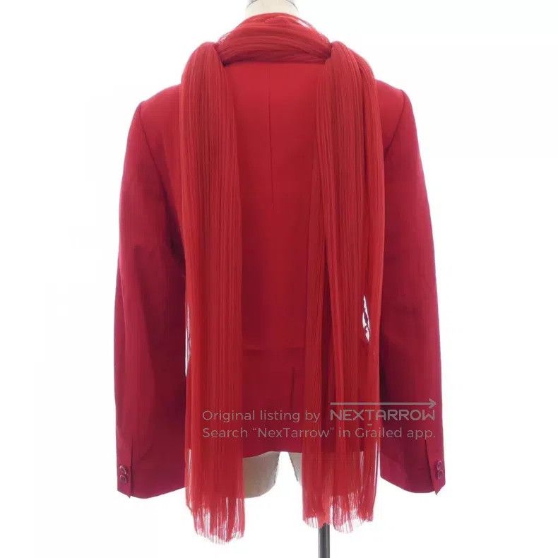 Issey Miyake Issey Miyake Stitch Scarf Jacket Size L / US 10 / IT 46 - 2 Thumbnail