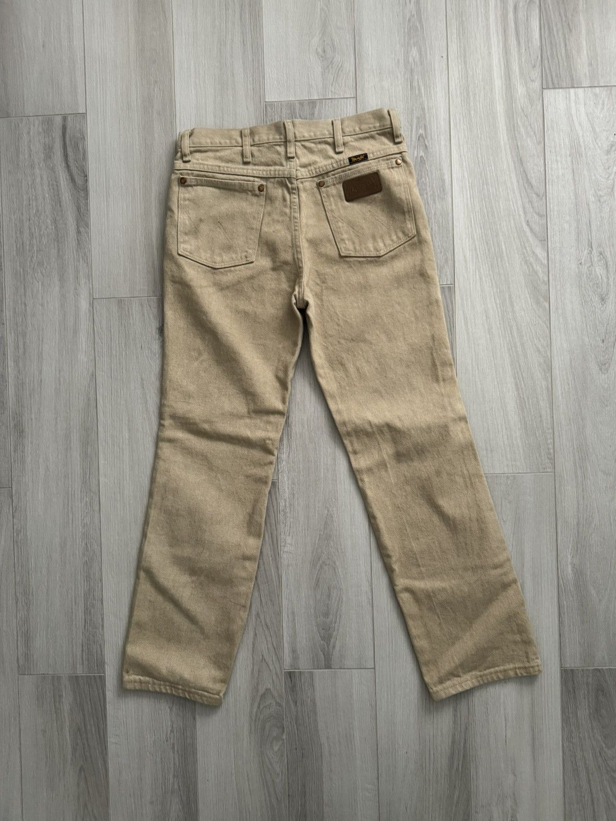 Vintage Grey Denim Wranglers