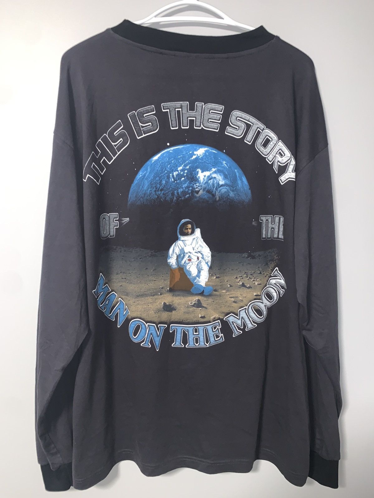 Kid Cudi × Marino Morwood Marino Morwood Kid Cudi Long Sleeve Man On The Moon Graphic Size US XXL / EU 58 / 5 - 9 Thumbnail