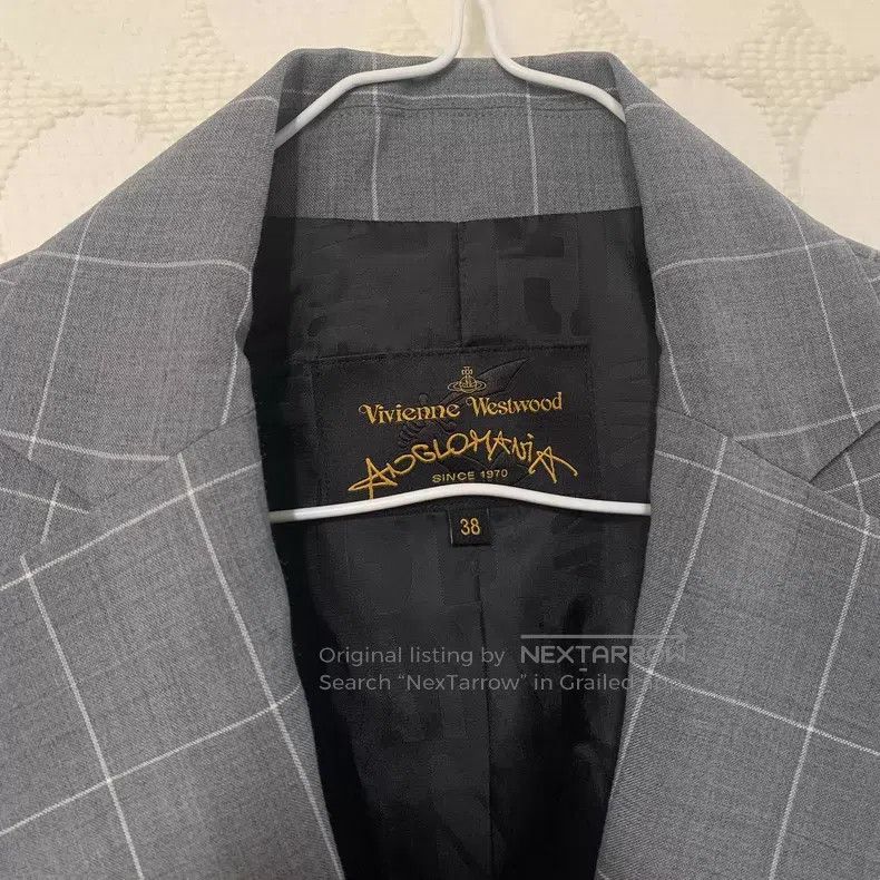 Vivienne Westwood Vivienne Westwood Wool Plaid Suit Size XS / US 0-2 / IT 36-38 - 7 Thumbnail