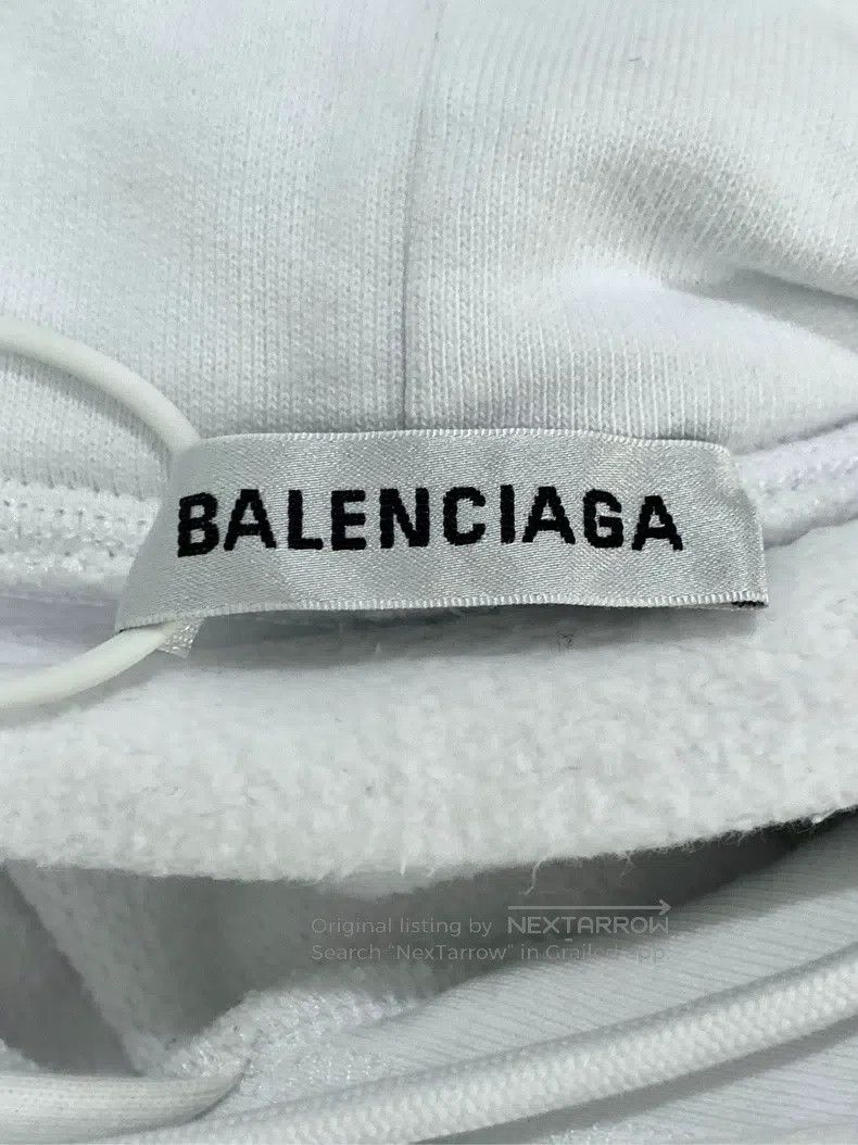 Balenciaga Balenciaga Letter Logo Printed Hooded Long Sleeve Sweater, Size US M / EU 48-50 / 2 - 3 Thumbnail