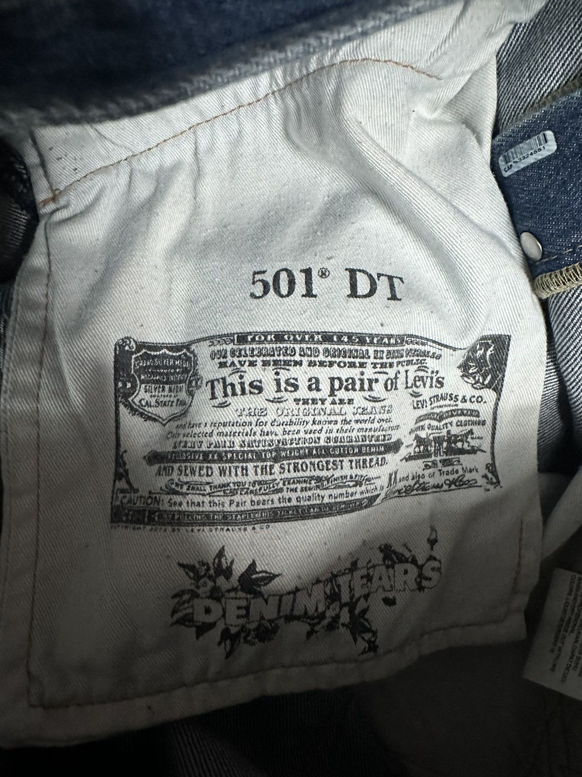 DENIM TEARS × Levi's Denim Tears x Levi Jeans size 34 Size US 34 / EU 50 - 6 Thumbnail