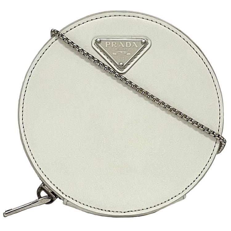Prada PRADA Shoulder Bag White Leather Size ONE SIZE - 1 Thumbnail