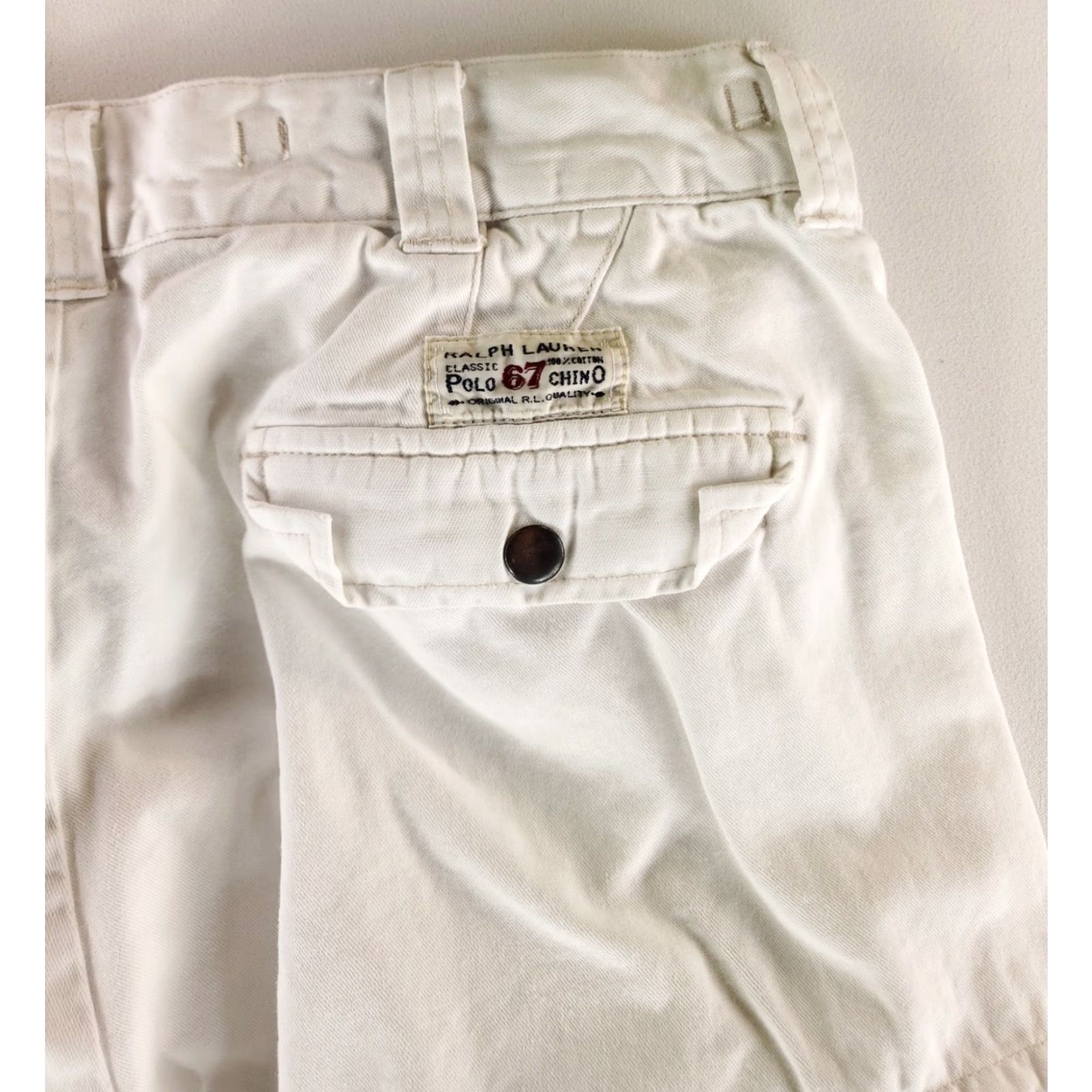 Polo Ralph Lauren Polo Ralph Lauren Cargo Pants White Mens 34x31 Pants Cargo White Mens 34 31 Polo Ralph Lauren Size US S / EU 44-46 / 1 - 6 Thumbnail