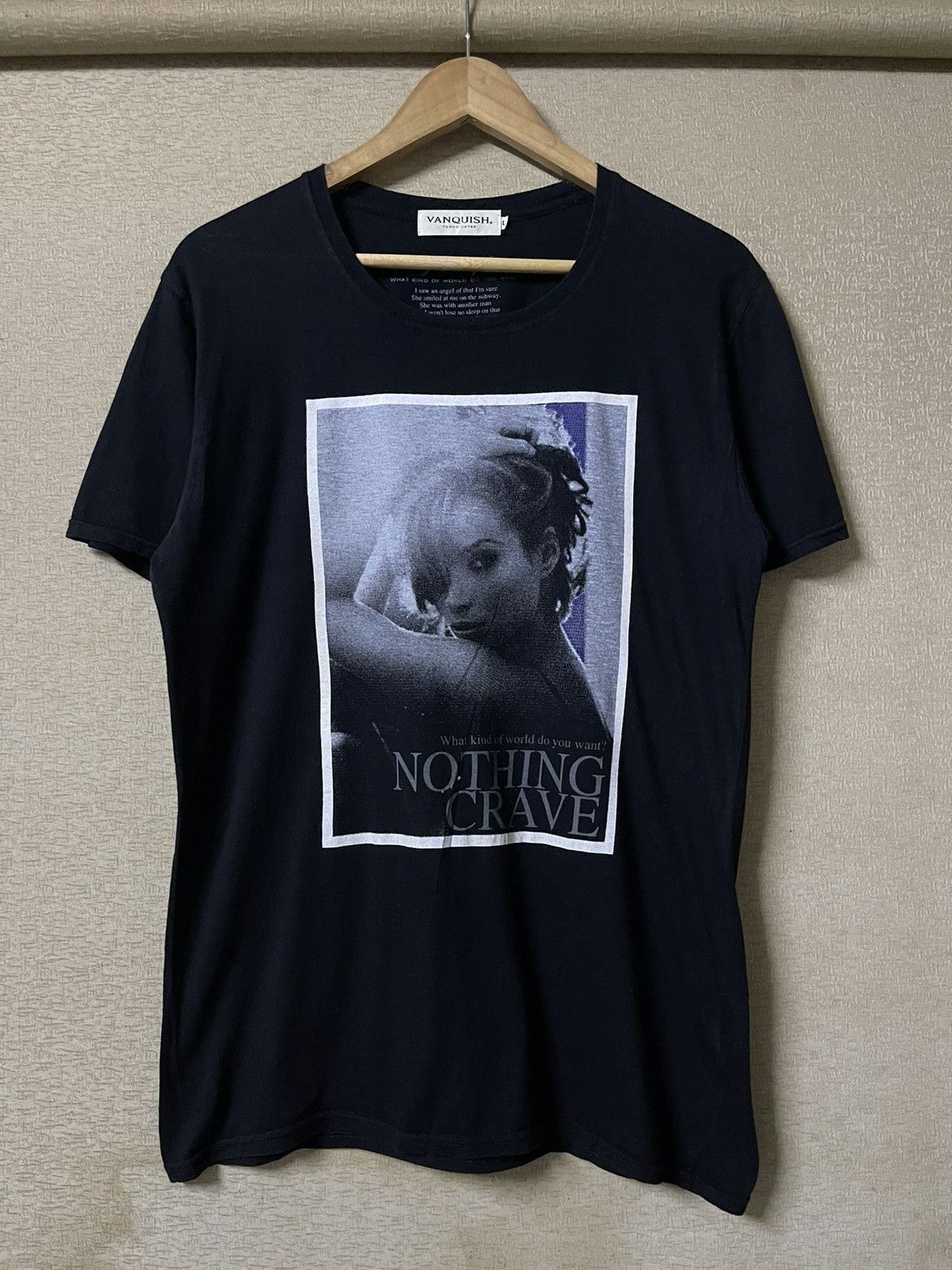 Hysteric Glamour Vanquish Japan Sexy Model Poetry Photo Tee Size US L / EU 52-54 / 3 - 2 Thumbnail