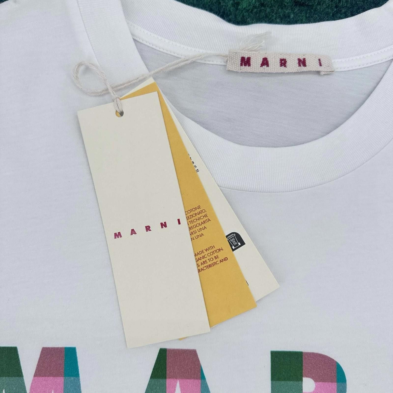 Marni Marni Knit T-Shirt Lily White 52 New Size US XL / EU 56 / 4 - 2 Thumbnail