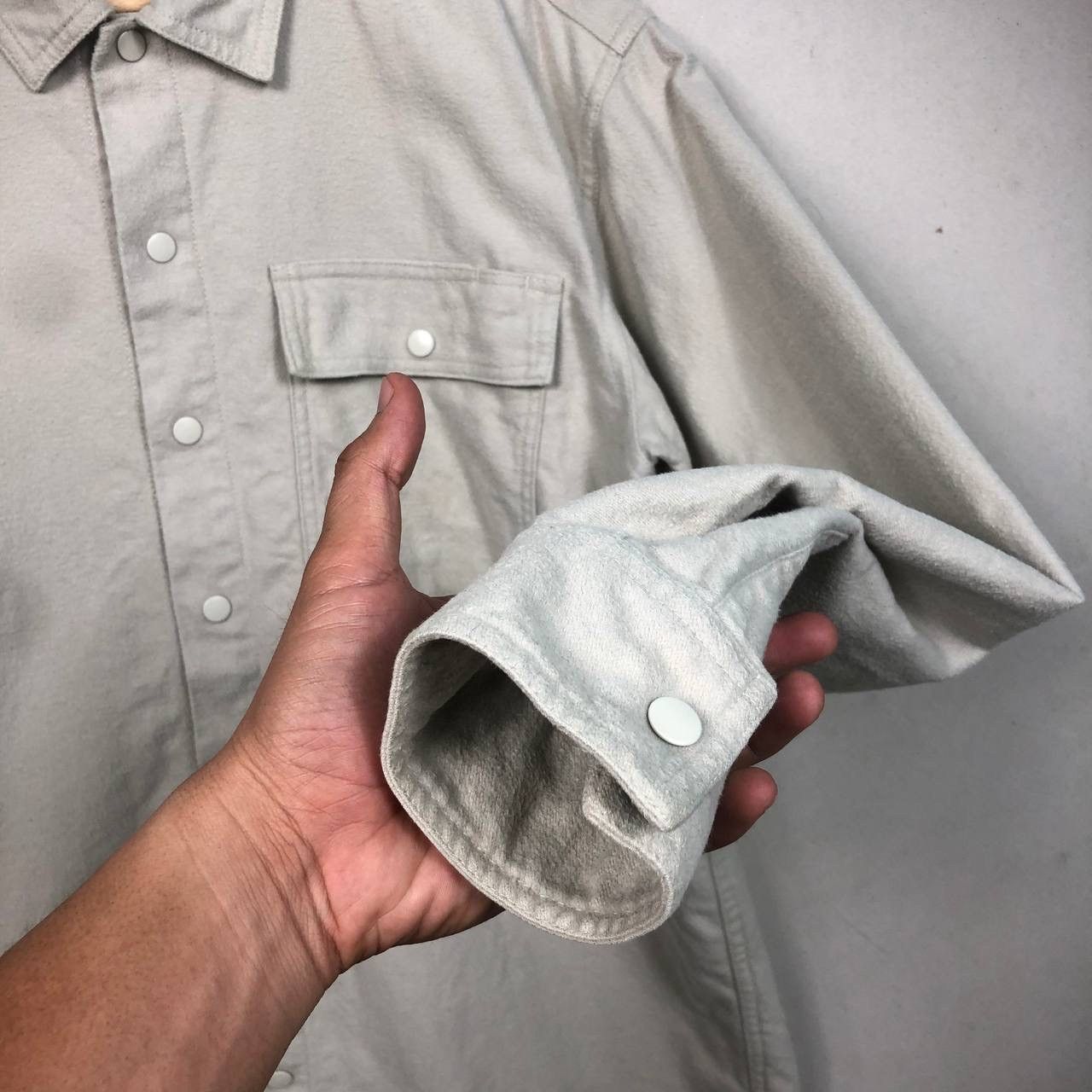 Final Home Vintage 90s Final Home Issey Miyake Snap Buttons Shirt Size US M / EU 48-50 / 2 - 5 Thumbnail