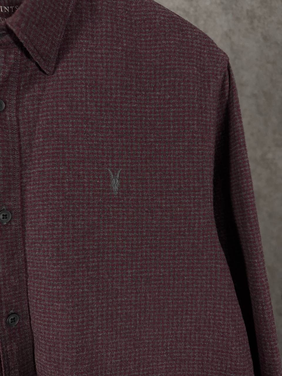 Allsaints Allsaints designer logo flannel checkered shirt Size US M / EU 48-50 / 2 - 3 Thumbnail