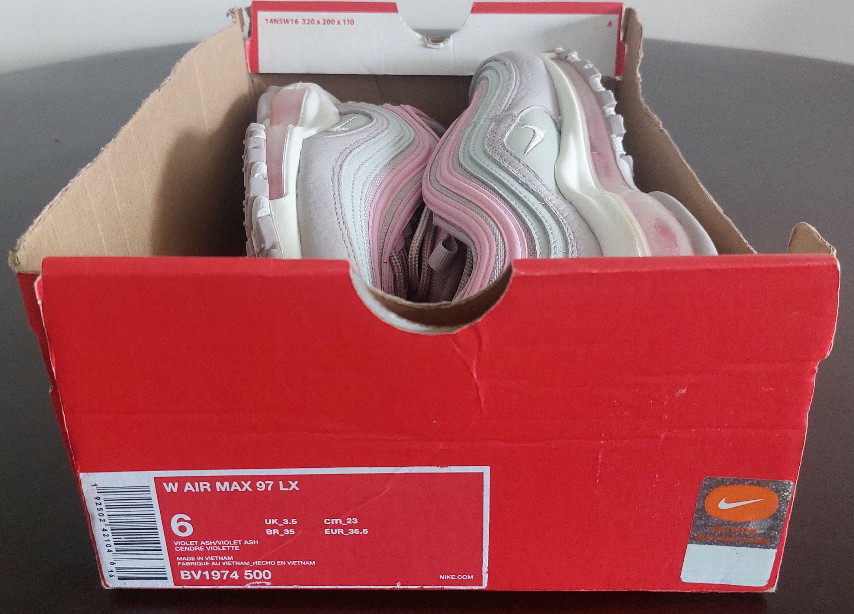 Nike Nike Air Max 97 Pink Size US 6 / IT 36 - 4 Thumbnail