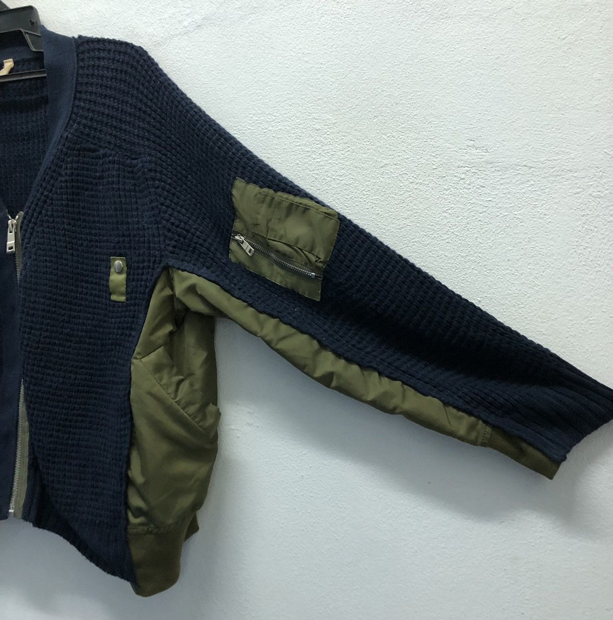 Vintage Vintage BAD Super UnderGround Factory Knit Jacket Size US XXL / EU 58 / 5 - 3 Thumbnail