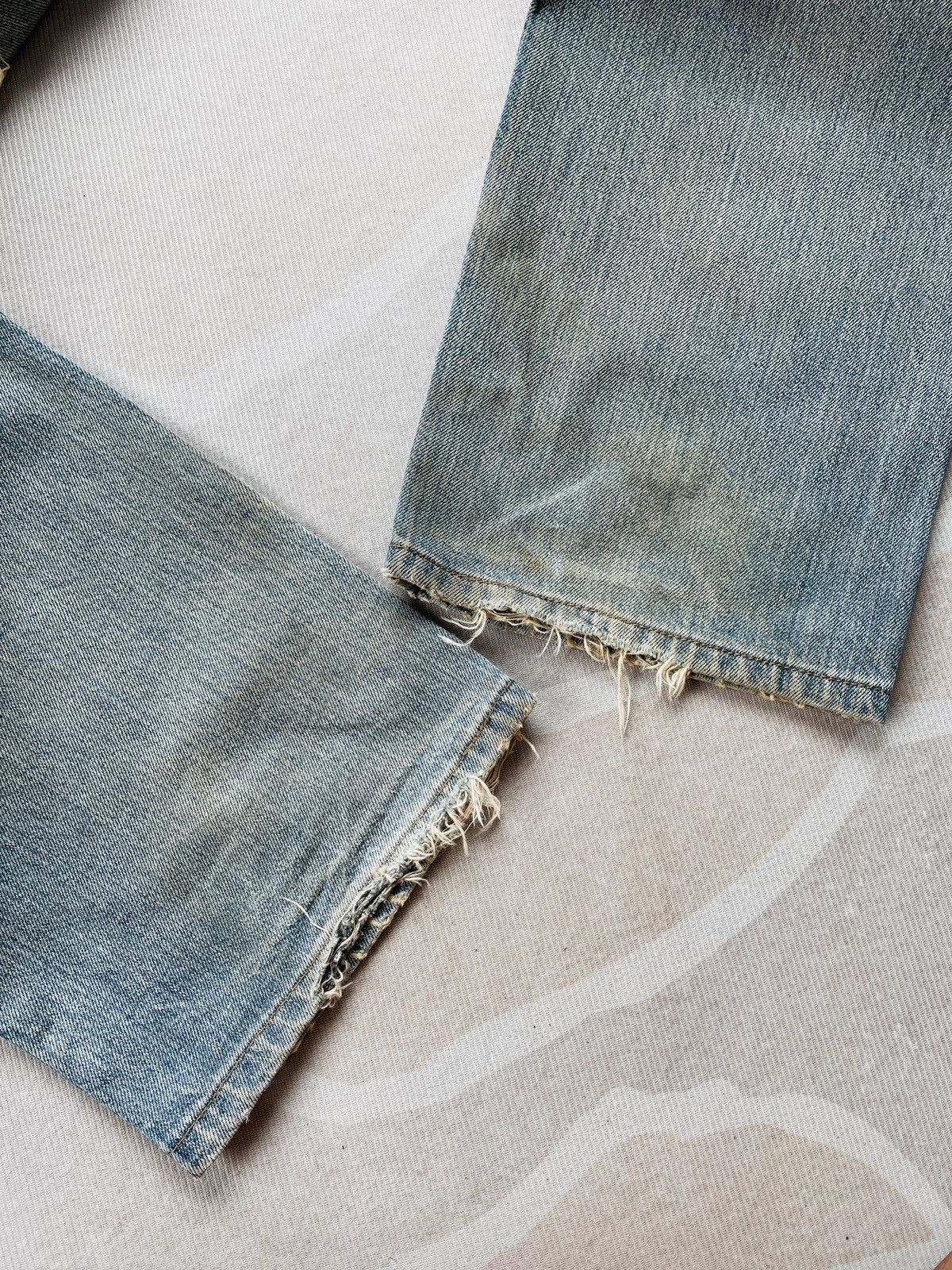 Levi's × Vintage Levis 512 Distressed Jeans (P68) Size US 30 / EU 46 - 10 Thumbnail