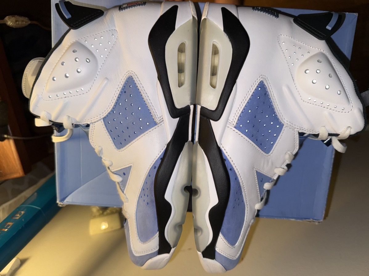 Jordan Brand Air Jordan 6 Retro “UNC Home” VVNDS! OG Box, Lace Locks sz9 Size US 9 / EU 42 - 3 Thumbnail