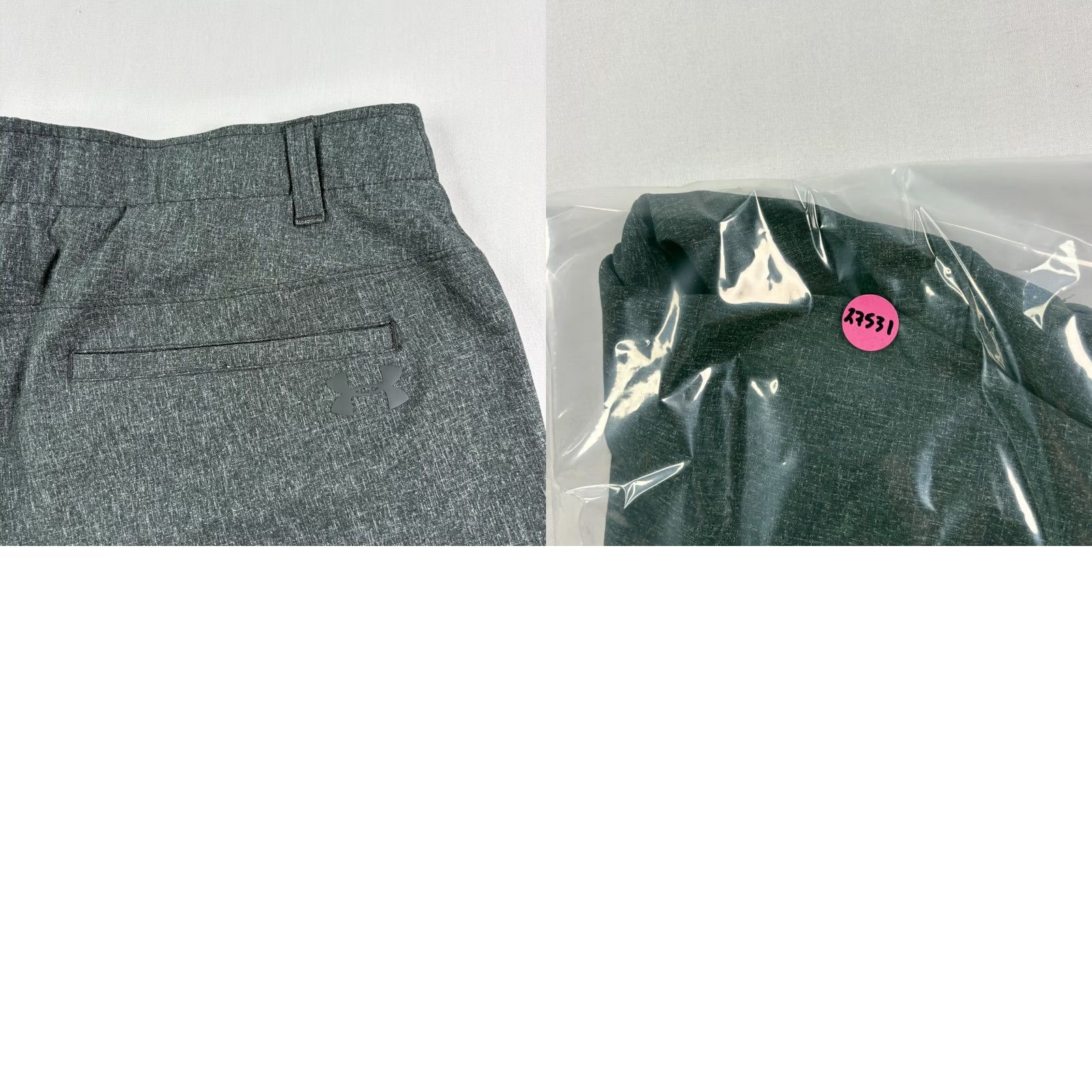 Under Armour Under Armour Shorts Mens Size 34 Gray Chino Stretch Performance Golf Showdown Regular Inseam 11 in Logo Size US 34 / EU 50 - 8 Thumbnail