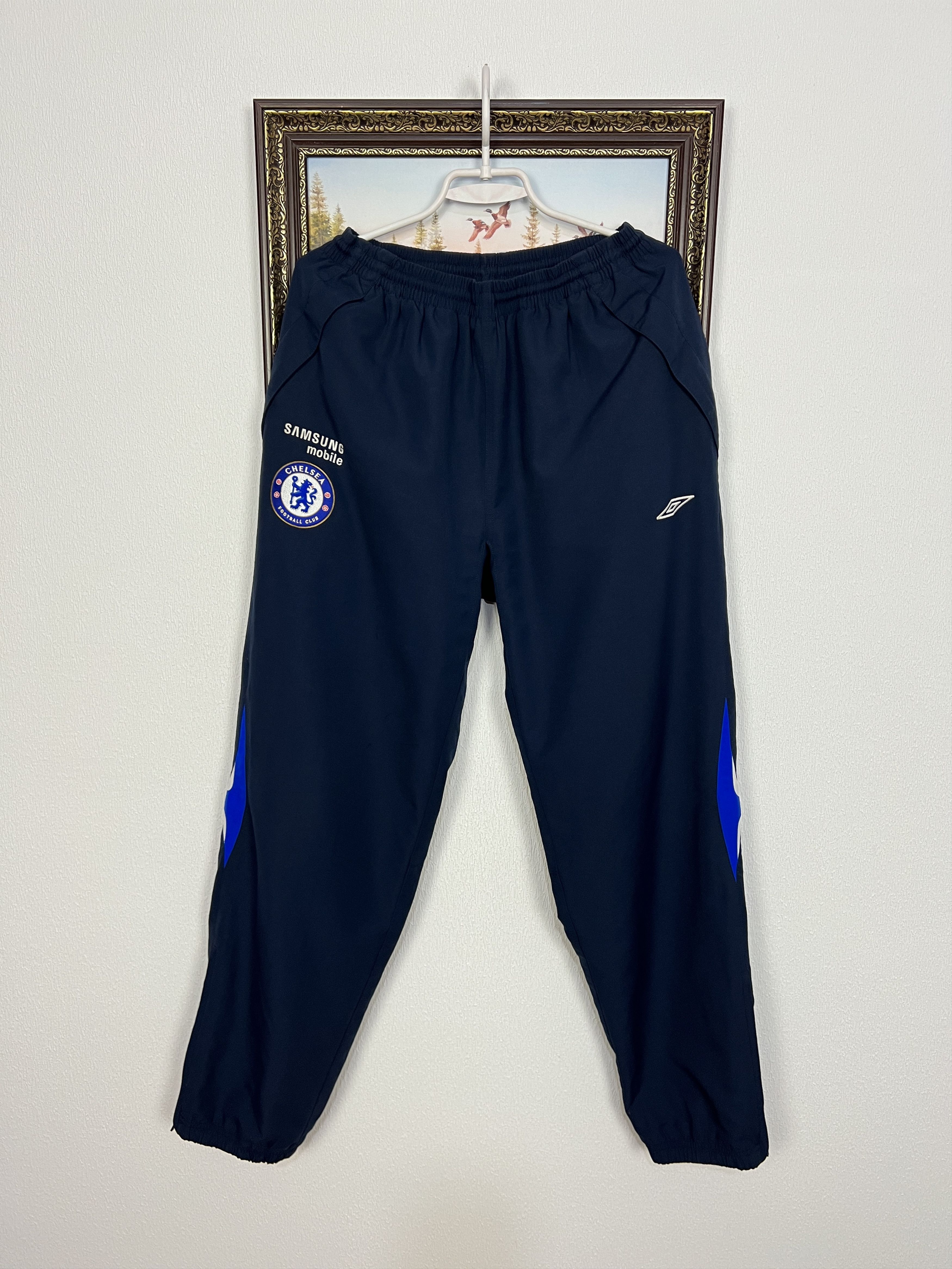 Umbro Vintage Umbro Chelsea Football Pants Soccer Sweatpants Train Size US 34 / EU 50 - 1 Thumbnail