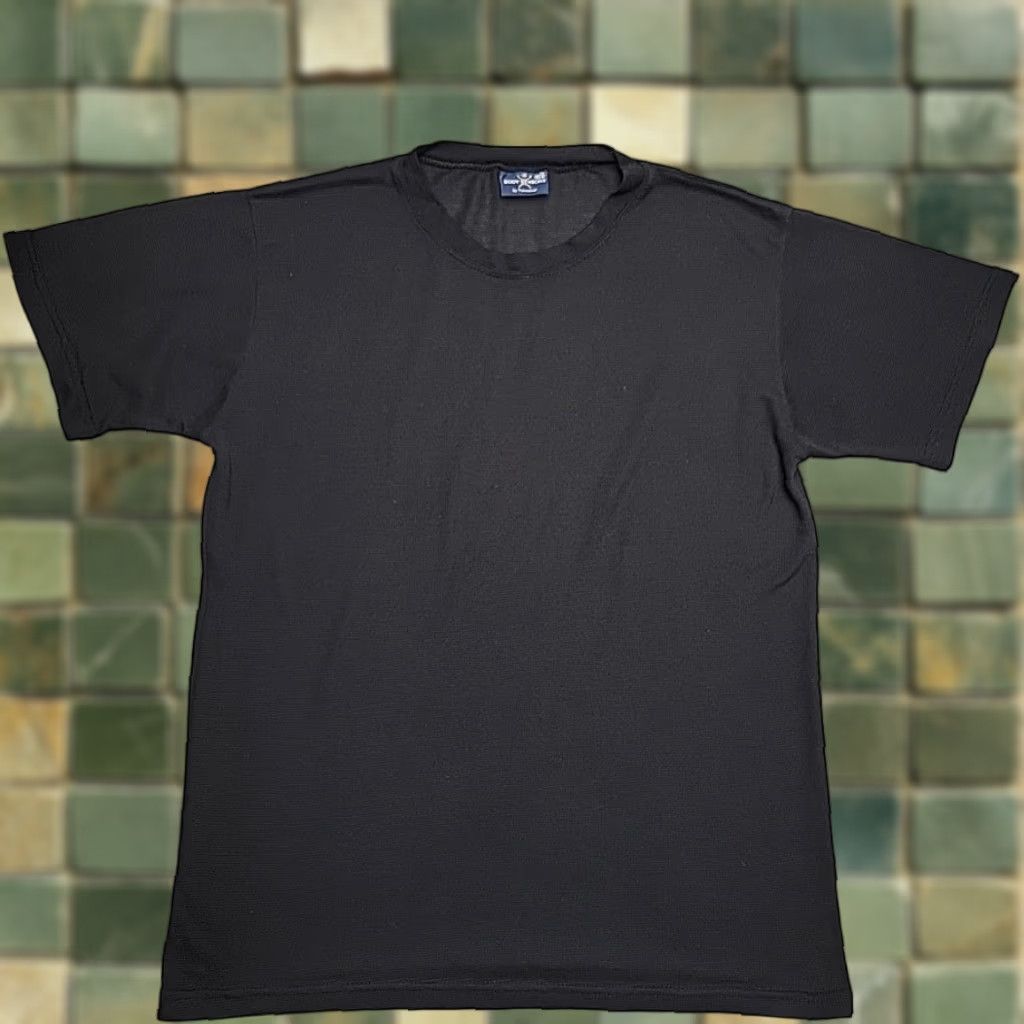 Vintage VINTAGE Body-Sensors shirt Mens Medium Black Crewneck Performance Stretch Baselayer TEE Size US M / EU 48-50 / 2 - 1 Thumbnail