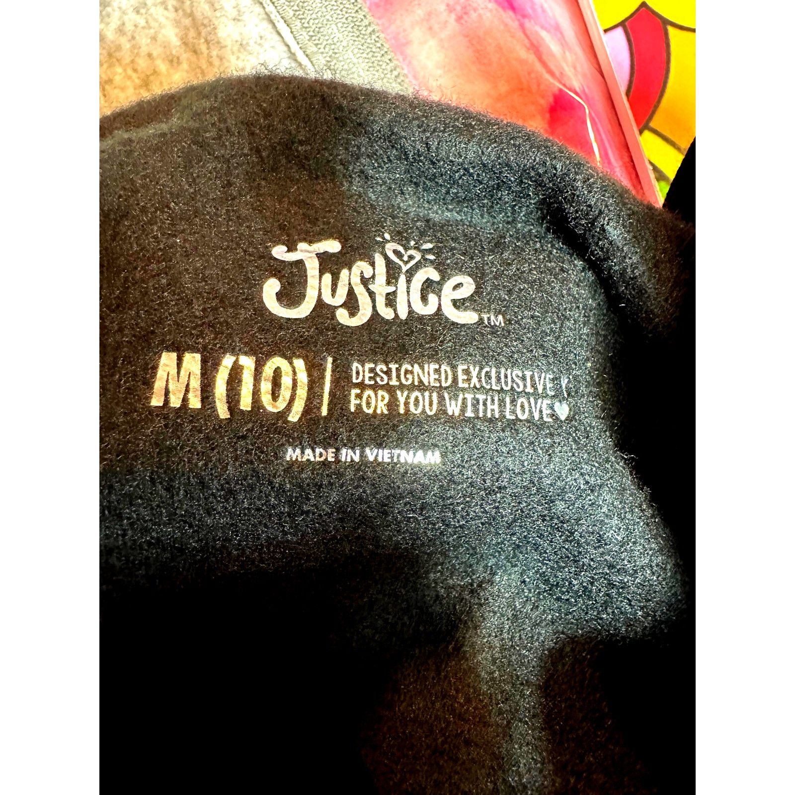Other Justice Candy Graphic Zip-Up Hoodie - Girls Size M (10) Size M / US 6-8 / IT 42-44 - 12 Thumbnail