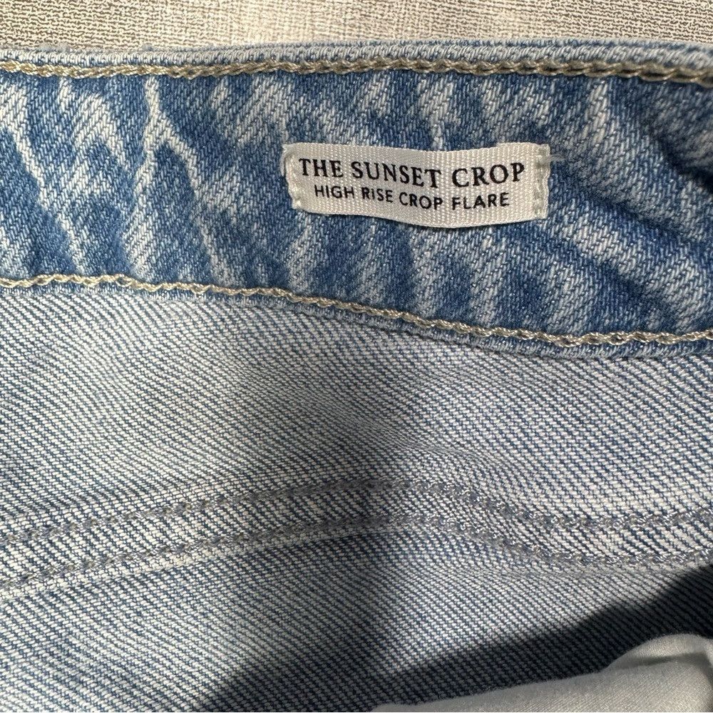 Rails Rails Sunset Crop High Rise Flare Jeans In Snowbird Size 28 Size 28" / US 6 / IT 42 - 7 Thumbnail