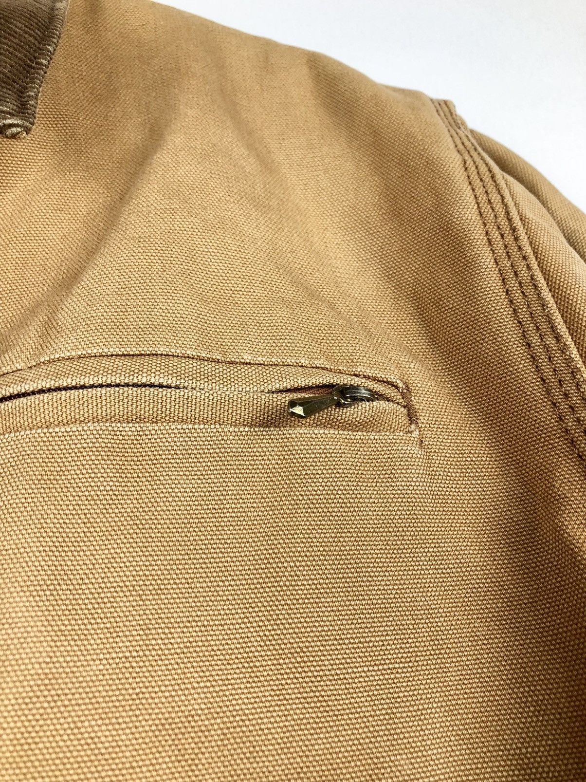 Carhartt × Vintage TRUE VTG 80s Carhartt Duck Canvas Detroit Work Jacket Size US L / EU 52-54 / 3 - 10 Thumbnail