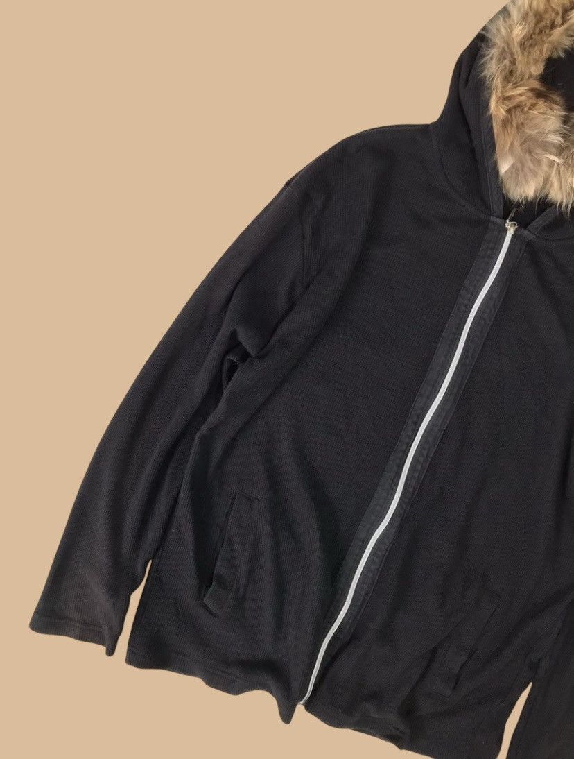 Japanese Brand LGB If Six Was Nine Style Faux Fur Zip Hoodie Jacket Size US XL / EU 56 / 4 - 3 Thumbnail