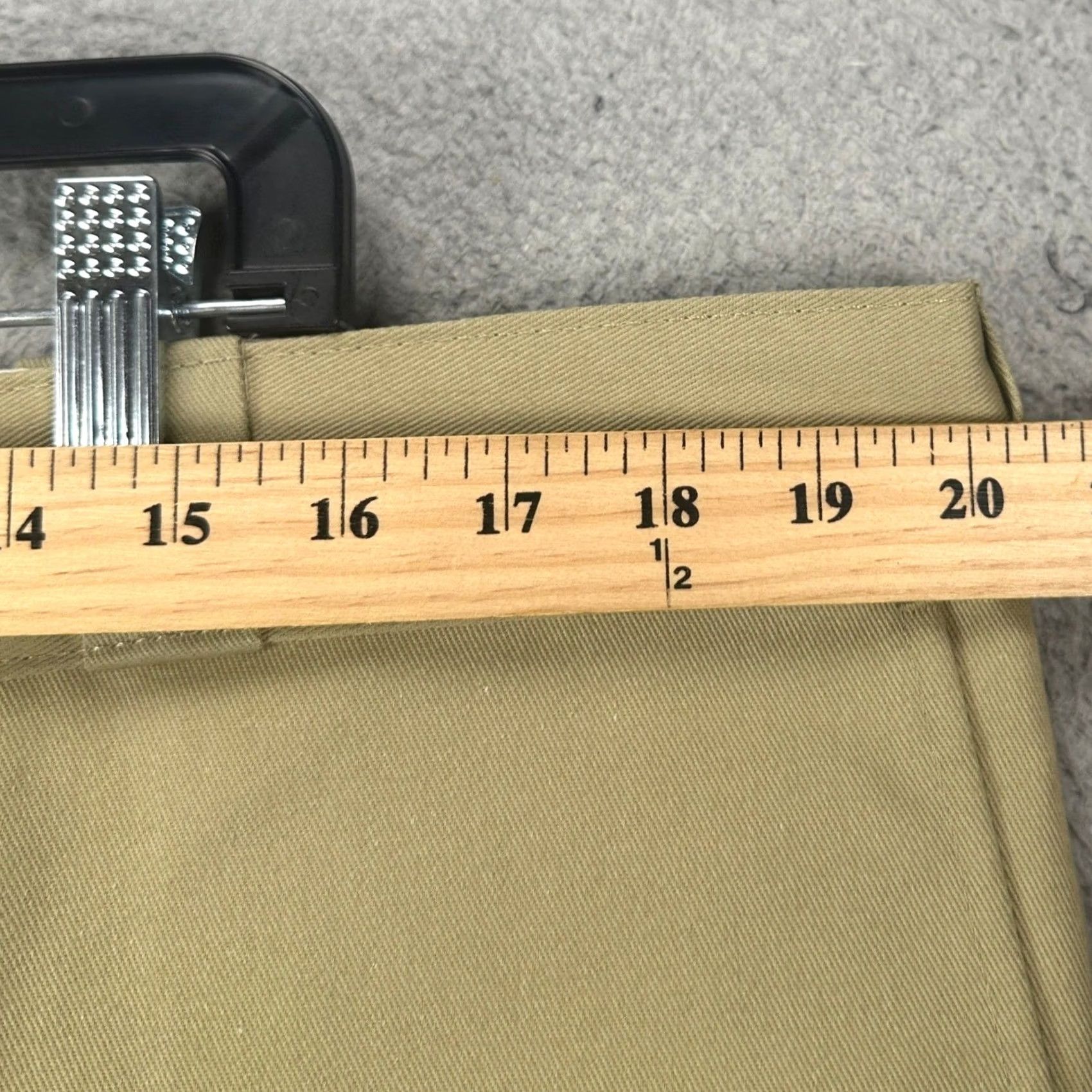 Dickies Dickies 874 Pants Mens 40x29 Work Original Fit Khaki Tan Flat Front Cotton Blend Casual Workwear Mens Size US 40 / EU 56 - 5 Thumbnail