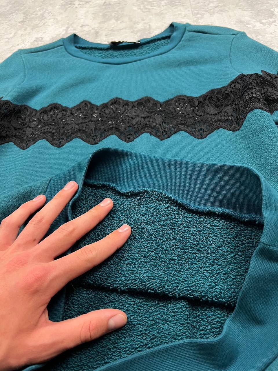 Sandro Sandro Blue Sweatshirt Size M / US 6-8 / IT 42-44 - 15 Thumbnail