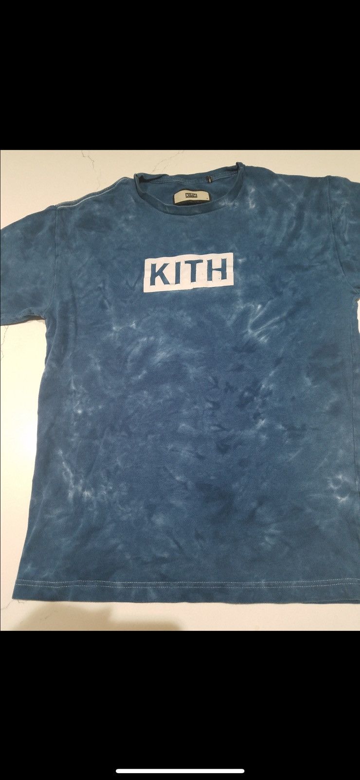 Kith KITH Blue Tie-Dye Logo Tee Size US S / EU 44-46 / 1 - 3 Thumbnail
