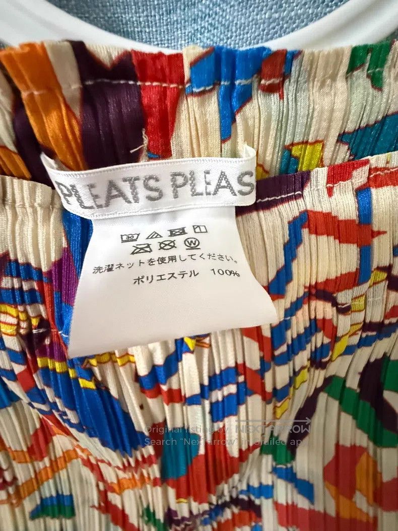 Issey Miyake Issey Miyake size:3 Color-Block Pants Size 22" - 4 Thumbnail