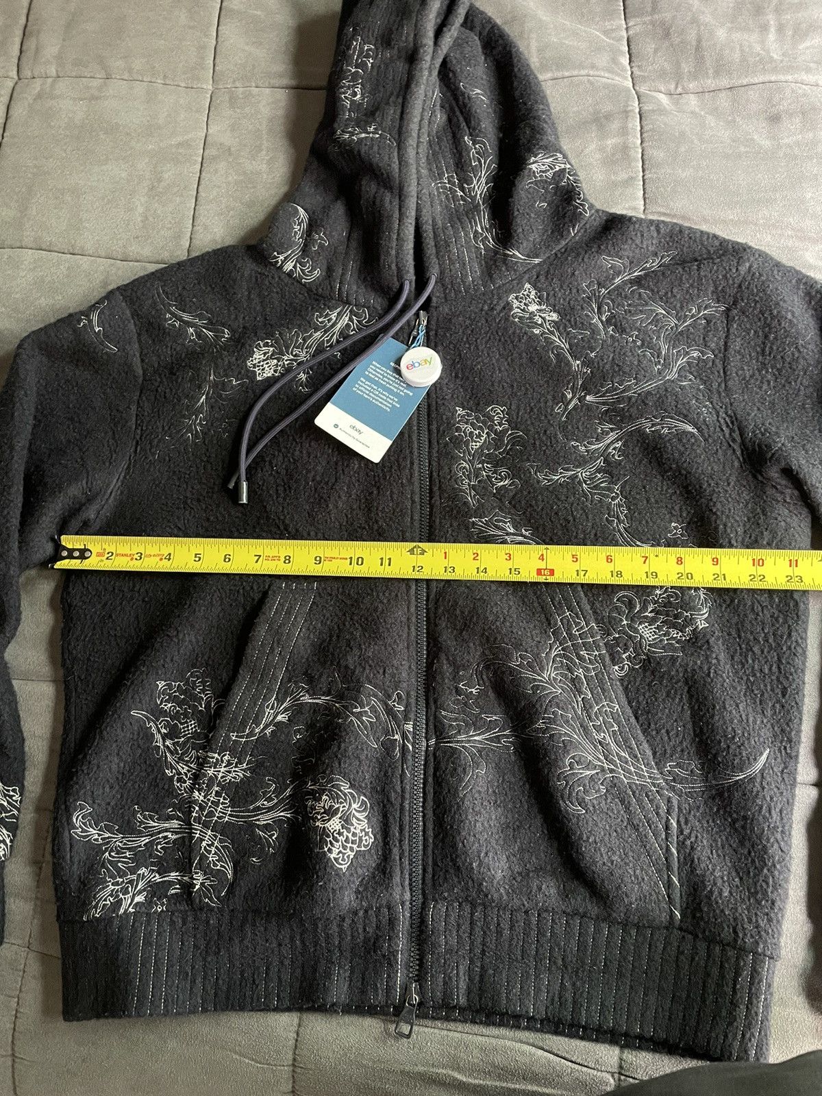 Louis Vuitton Louis Vuitton Flower Logo Embroidered Wool Hoodie Size US M / EU 48-50 / 2 - 6 Thumbnail