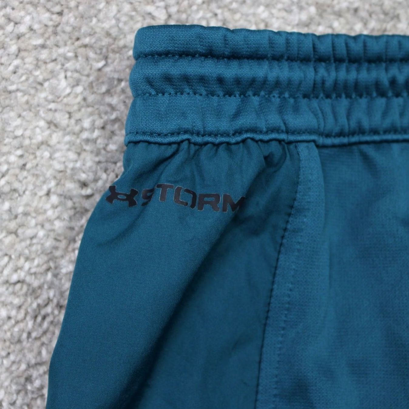 Under Armour Under Armour Storm Pants Mens Large Blue Jogger Tapered 30in Inseam Activewear Sweatpants Size US 33 - 7 Thumbnail
