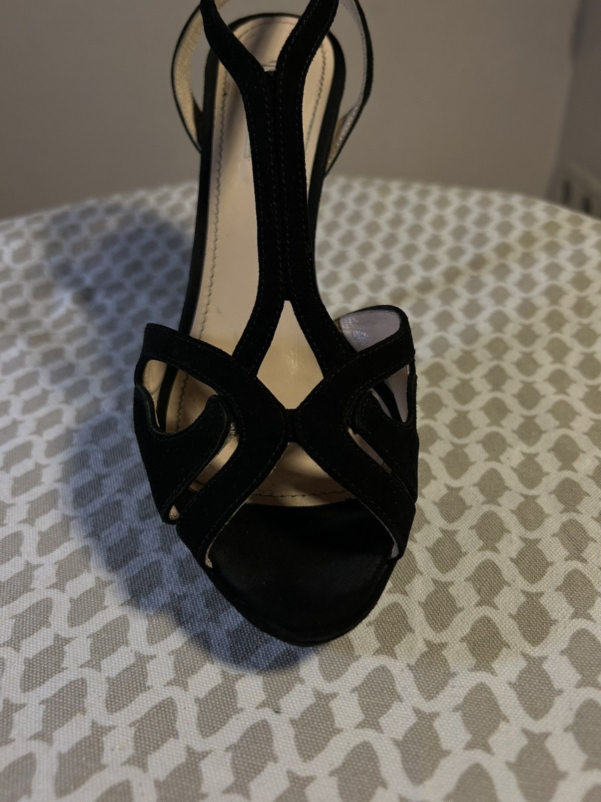 Prada Early 2000s archive goatskin prada heels Size US 8.5 / IT 38.5 - 6 Thumbnail
