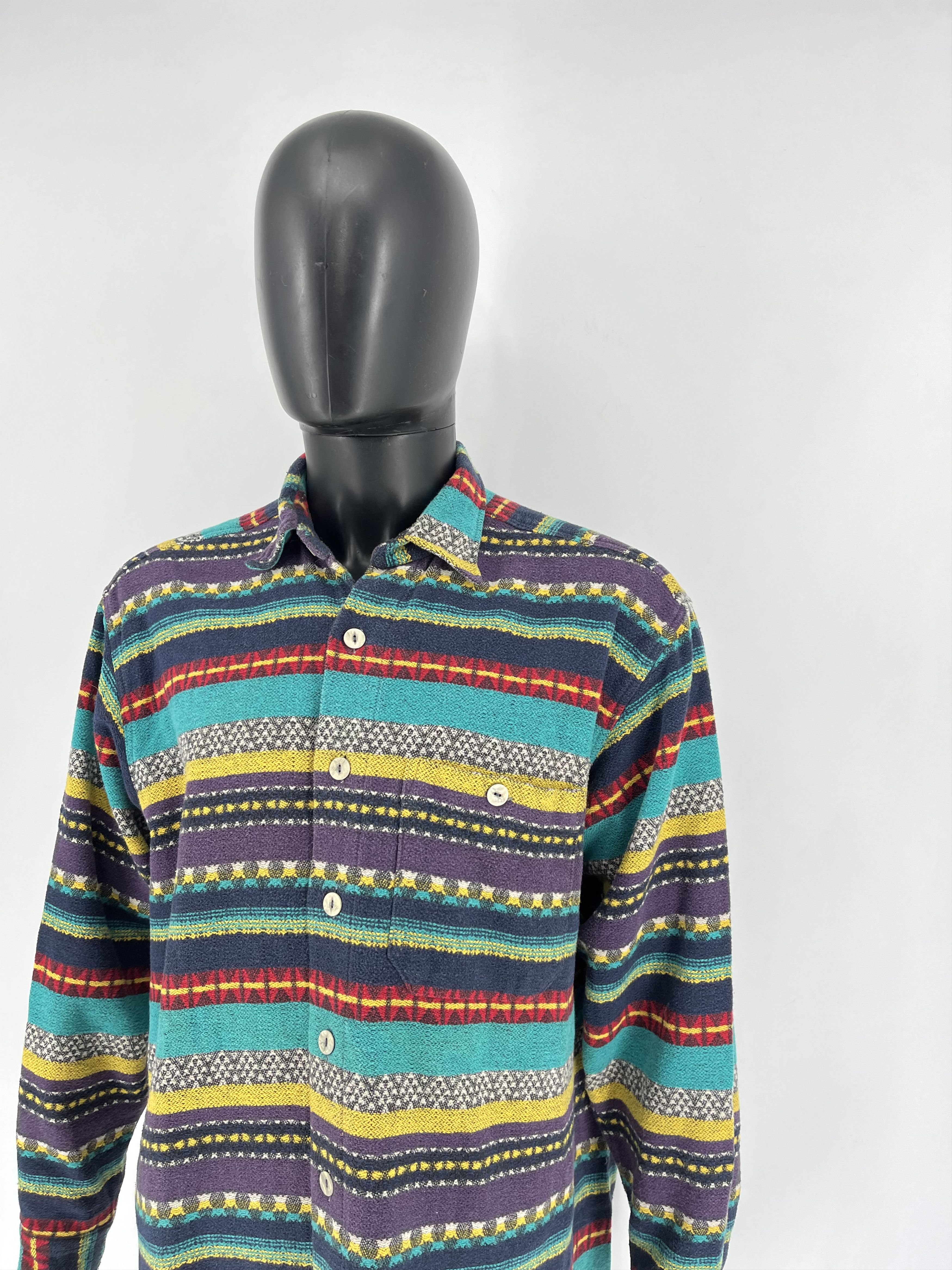 Japanese Brand × Vintage 💥RARE💥Vintage Toc Toc Very Еhick Flannel Coogi Style Size US L / EU 52-54 / 3 - 5 Thumbnail