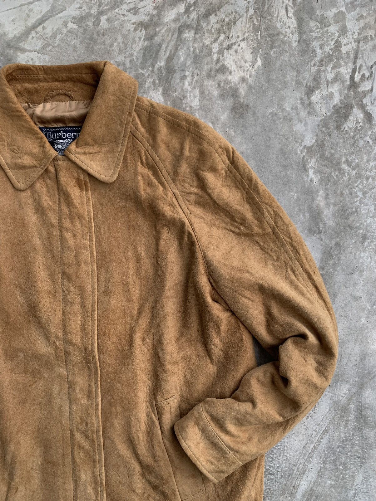 Burberry × Vintage Vintage Genuine Leather Jacket By Burberrys Size US M / EU 48-50 / 2 - 3 Thumbnail
