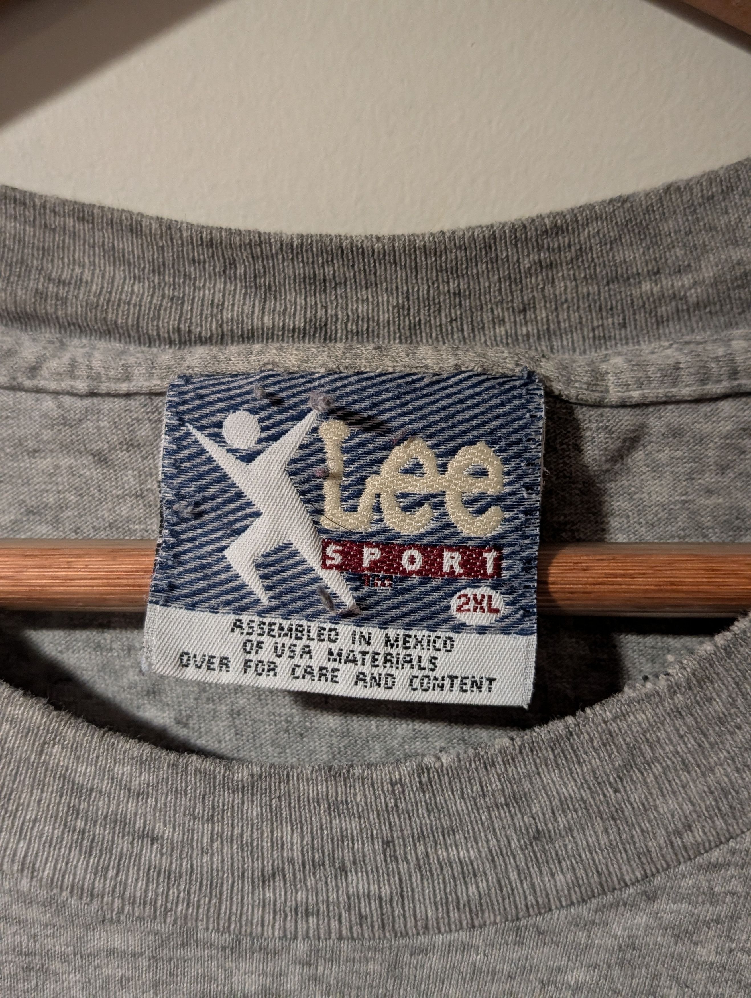 MLB VTG 90s Oakland Athletics MLB Lee Sport Locker Room T-Shirt Size US XXL / EU 58 / 5 - 3 Thumbnail