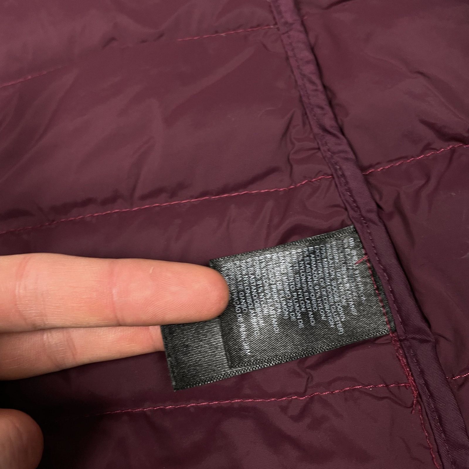 The North Face The North Face Women's Burgundy Full Zip Puffer Jacket Small Size S / US 4 / IT 40 - 14 Thumbnail