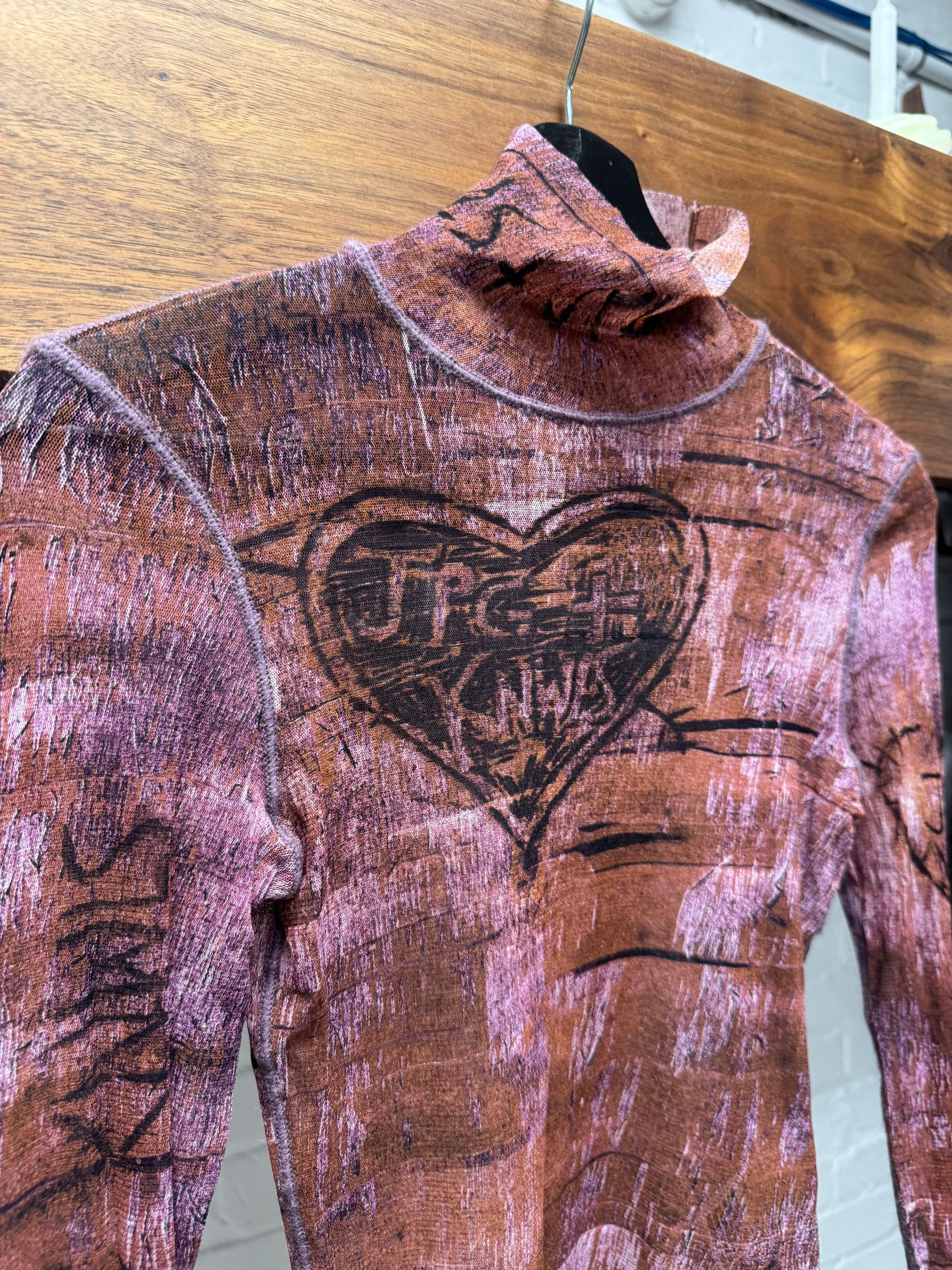 Other Jean Paul Gaultier x KNWLS Mesh Long Sleeve Shirt Size M / US 6-8 / IT 42-44 - 2 Thumbnail