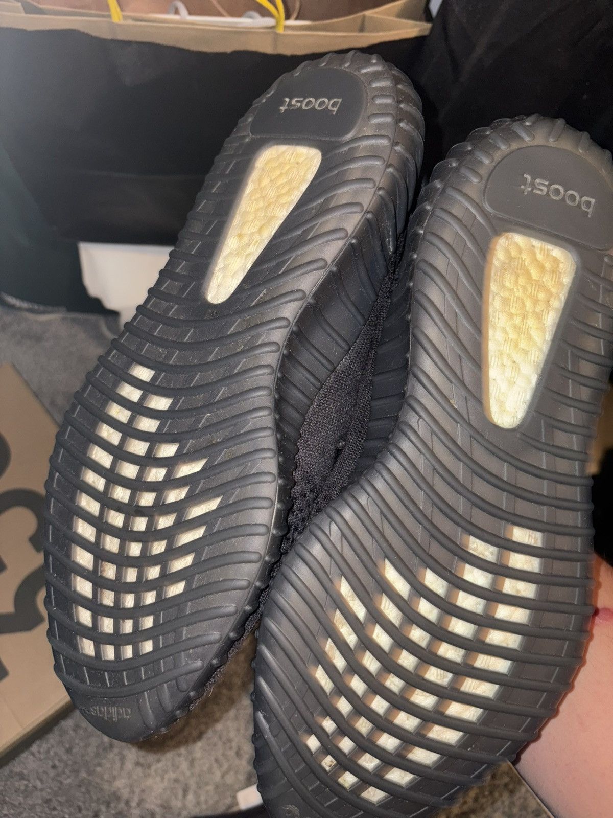 Yeezy Yeezy Boost 350 V2 onyx color way Size US 11 / EU 44 - 6 Thumbnail