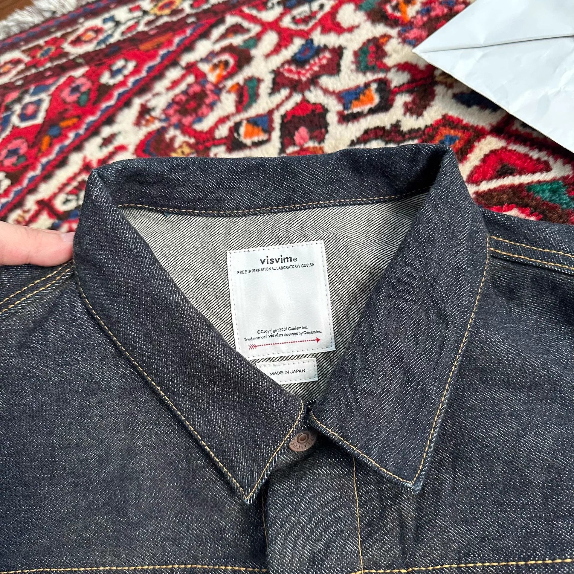Visvim visvim 25SS 101X JKT MUD Dyed Denim Jacket - Size 2 Size US M / EU 48-50 / 2 - 4 Thumbnail