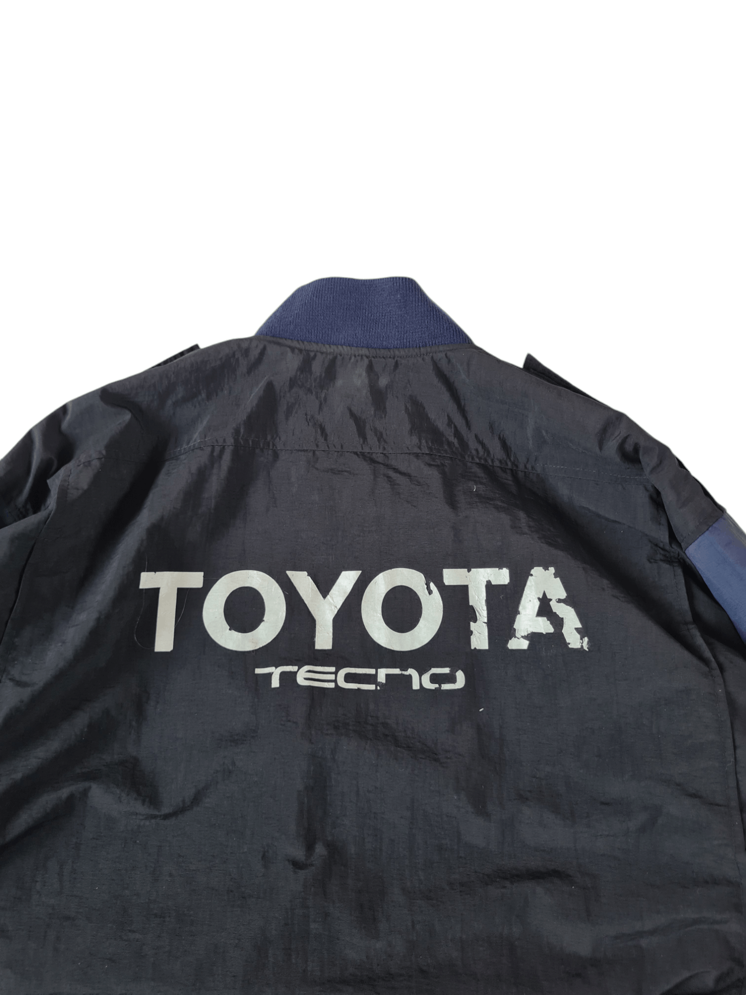 Japanese Brand × Vintage Vtg Toyota Bomber Jacket Nylon Size US L / EU 52-54 / 3 - 3 Thumbnail