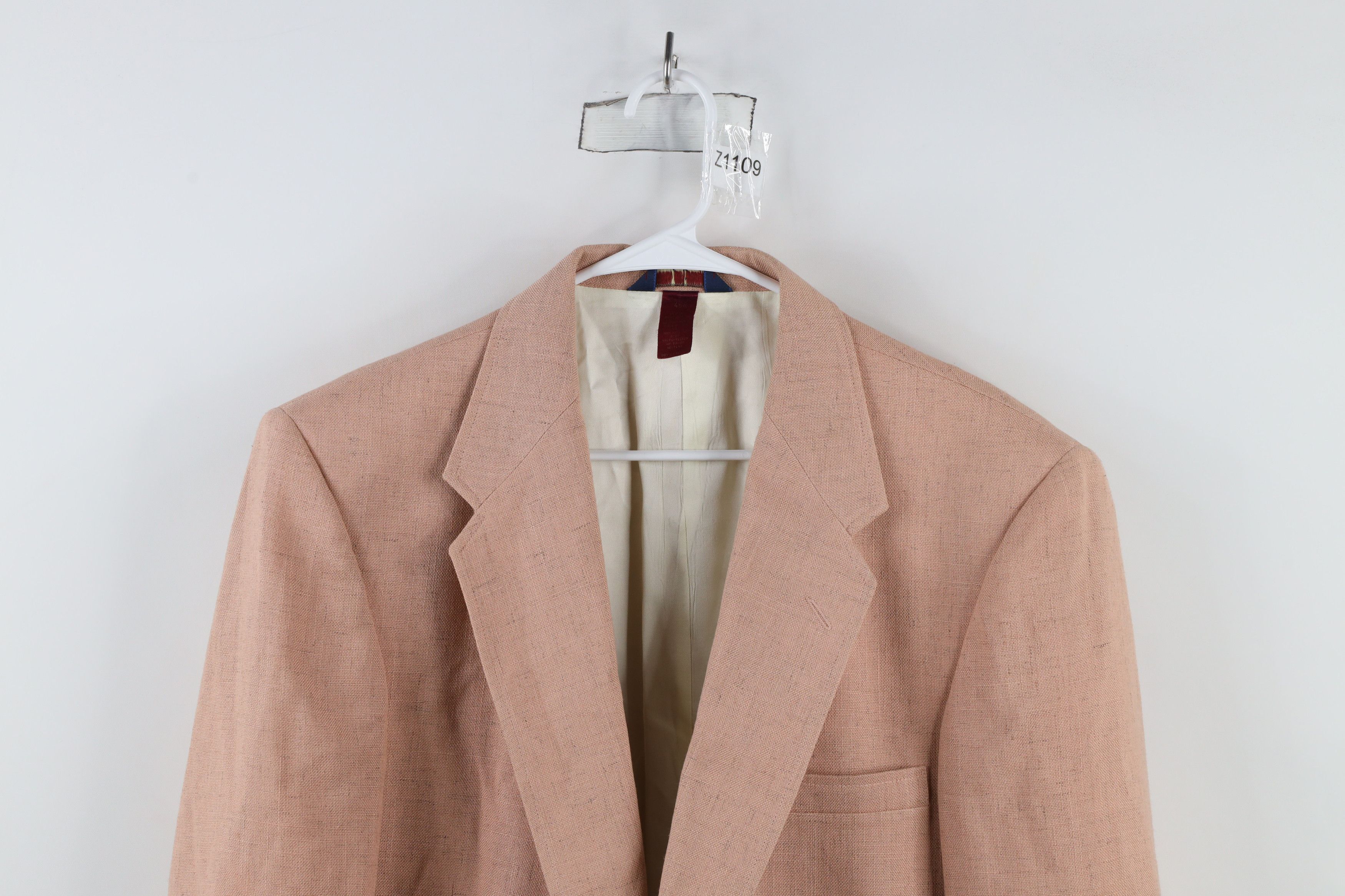 Vintage Vintage 90s Rockabilly 2 Button Suit Coat Blazer Jacket USA Size US XL / EU 56 / 4 - 2 Thumbnail