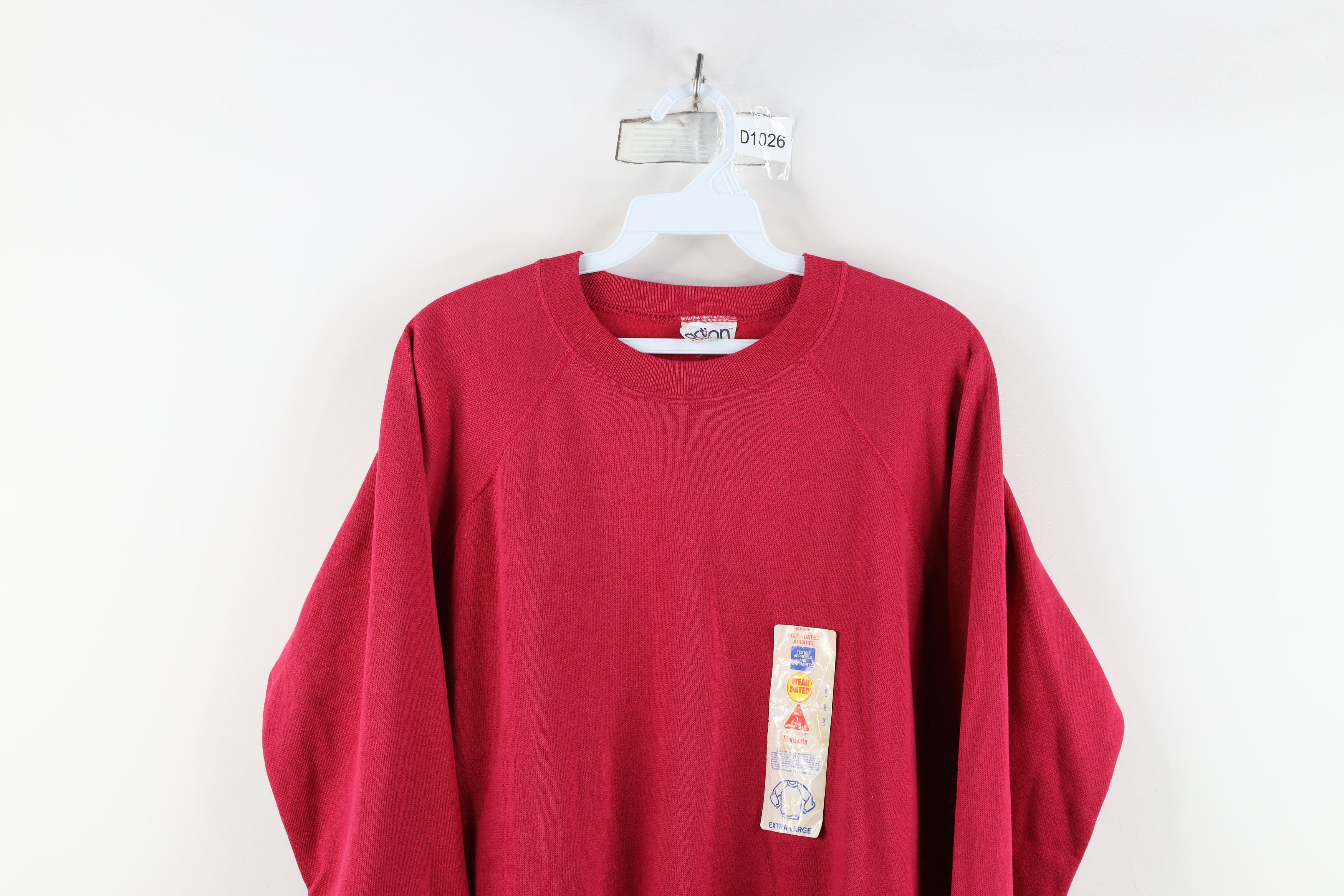 Vintage Deadstock Vintage 80s Streetwear Crewneck Sweatshirt USA Size XL / US 12-14 / IT 48-50 - 2 Thumbnail