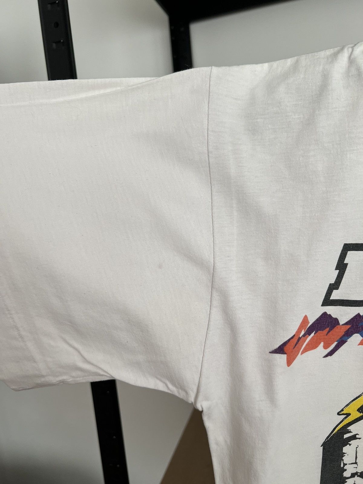 Vintage Vintage 90s Ducati Maniac Motorcycle Bike Racing White Tee Size US L / EU 52-54 / 3 - 10 Thumbnail