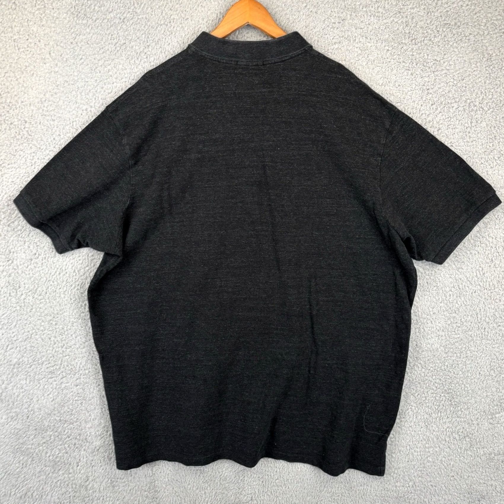 Polo Ralph Lauren Polo Ralph Lauren Polo Shirt Mens 4XLT Charcoal Classic Fit Cotton Big & Tall Size US XXL / EU 58 / 5 - 5 Thumbnail