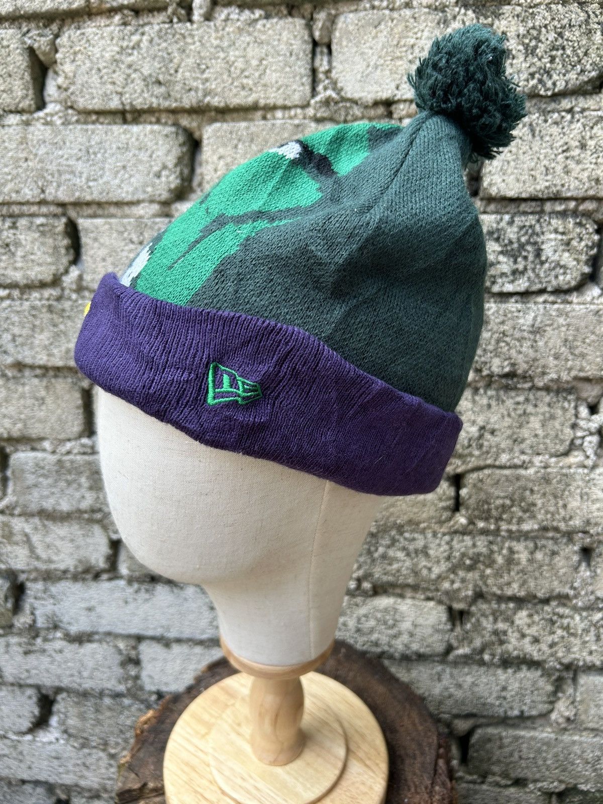 Marvel Comics Marvel Hulk x New era beanie Hats 🔥🔥 Size ONE SIZE - 4 Thumbnail