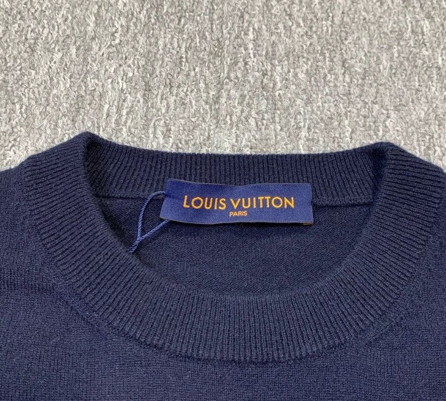 Louis Vuitton Louis Vuitton X Nigo co branded navy Loong Bo 2412-Nextarrow Size L / US 10 / IT 46 - 3 Thumbnail