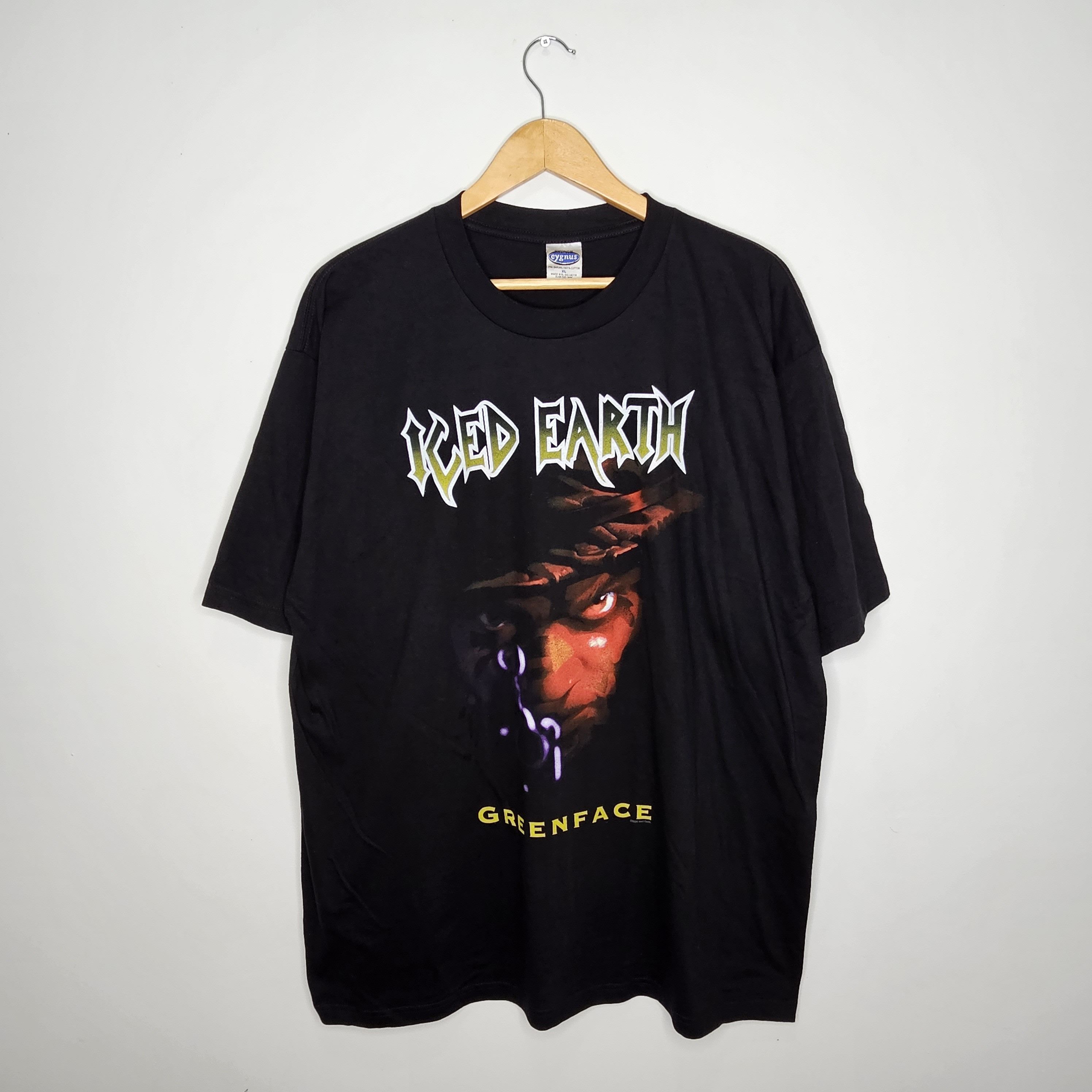 Iced Earth 'Greenface' vintage deadstock shirt