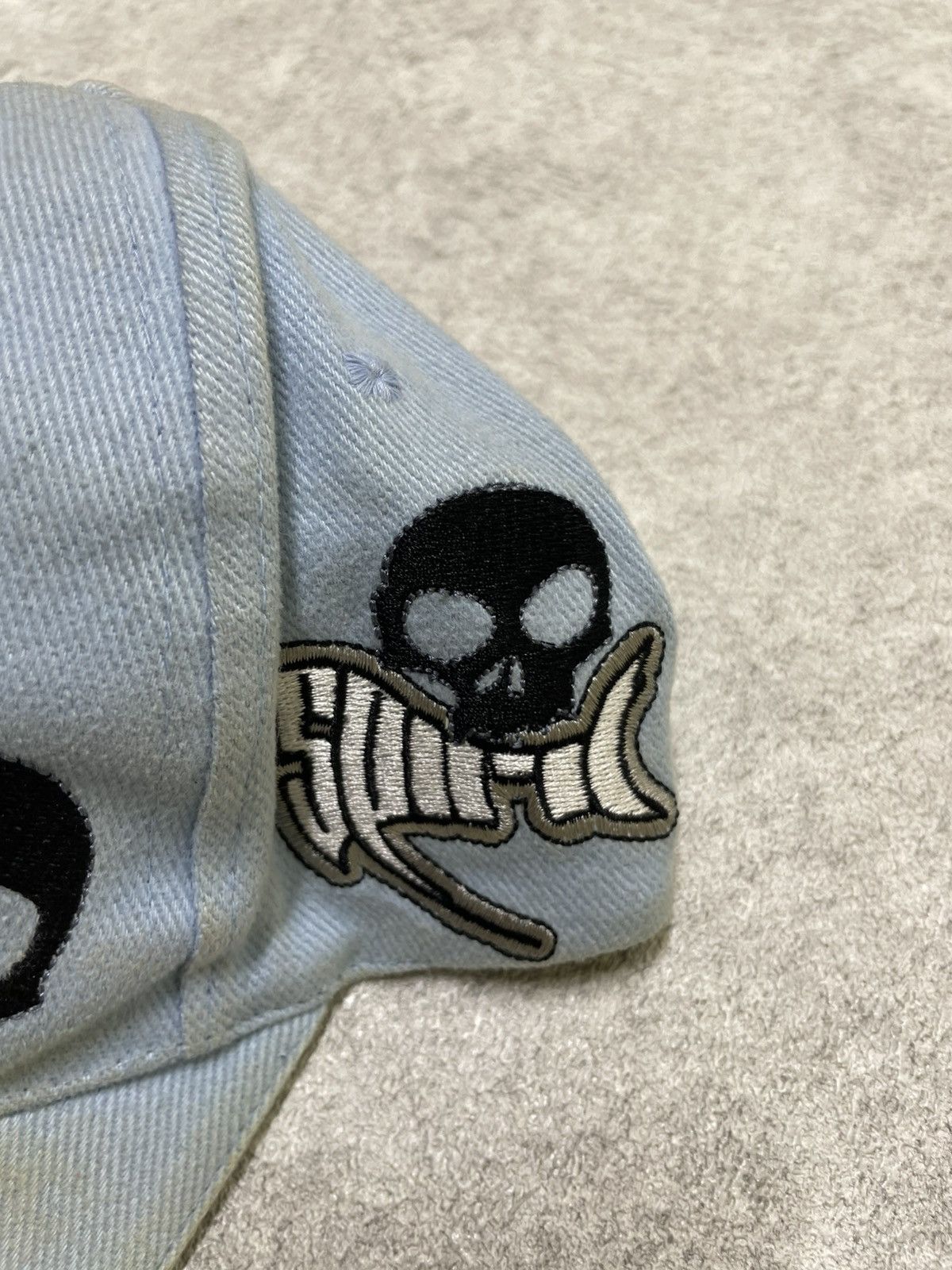 JNCO × Japanese Brand × Rap Tees Y2K JNCO Skull Bandana Cap (Rep) 💀🔥 Opiumcore Grailed Poison Size ONE SIZE - 5 Thumbnail